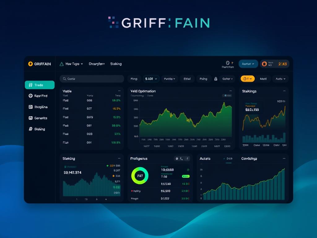 Платформа GRIFFAIN с инструментами для трейдинга и стейкинга на базе ИИ в экосистеме Solana