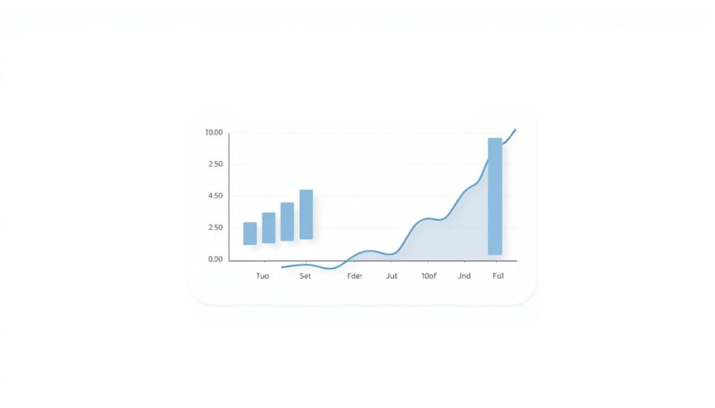 A modern, minimalist financial illustration depicting the key factors influencing deposit interest rates in Ukraine. A clean, white background with a simple bar chart and line graph, showcasing the relationship between macroeconomic indicators and prevailing deposit rates. Subtle gradients and soft shadows add depth, while a muted color palette of blues and grays conveys a sense of stability and reliability. The composition is balanced, with the data visualizations taking center stage, surrounded by negative space to allow the information to be the primary focus. The overall mood is professional, informative, and trustworthy, reflecting the subject matter.
