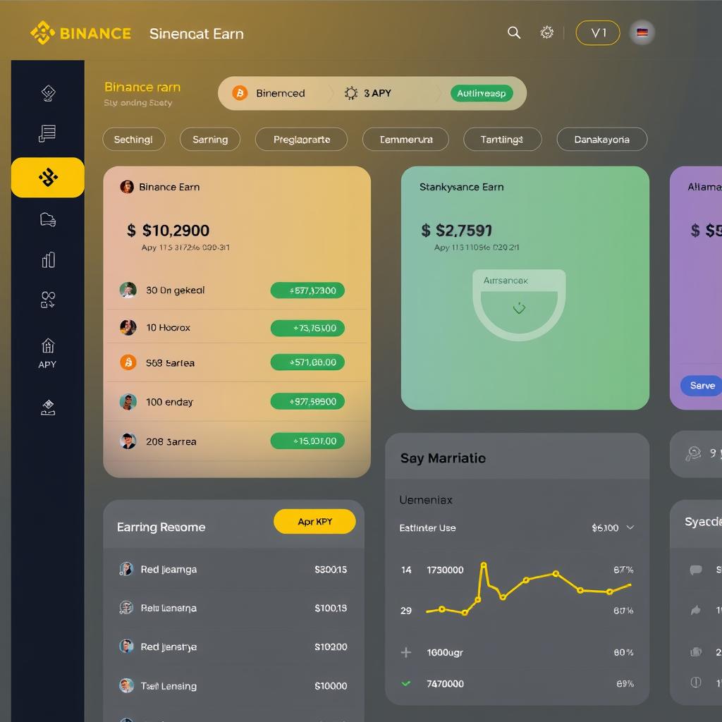 Binance Earn для пасивного доходу від криптовалют для українських користувачів