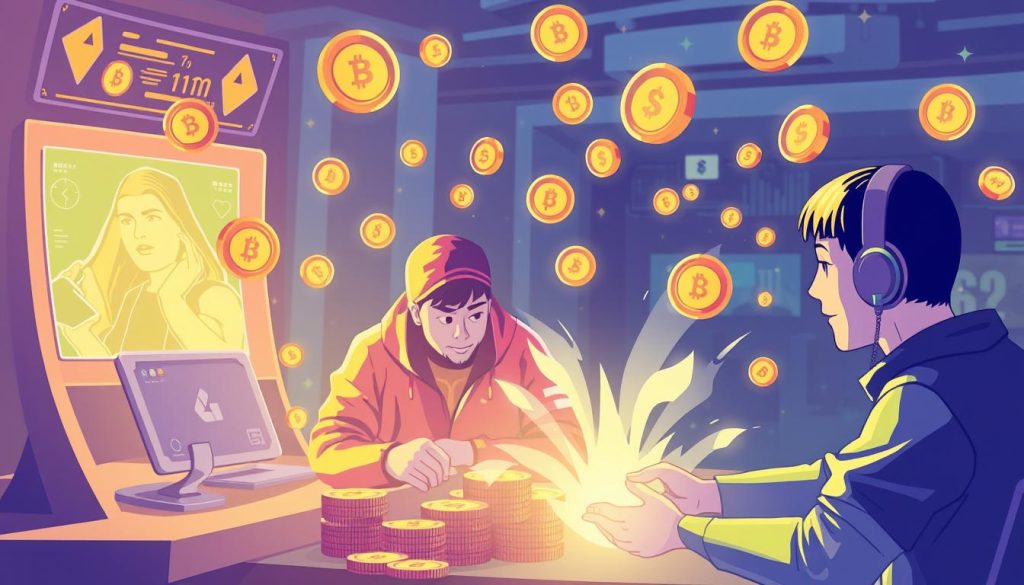 Генерация изображения: игроки зарабатывают криптовалюту в игре
