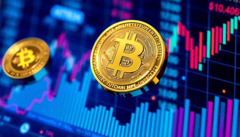 Генерация изображения: Криптовалютные ETF на финансовом рынке Генерация изображения: Криптовалютные ETF на финансовом рынке