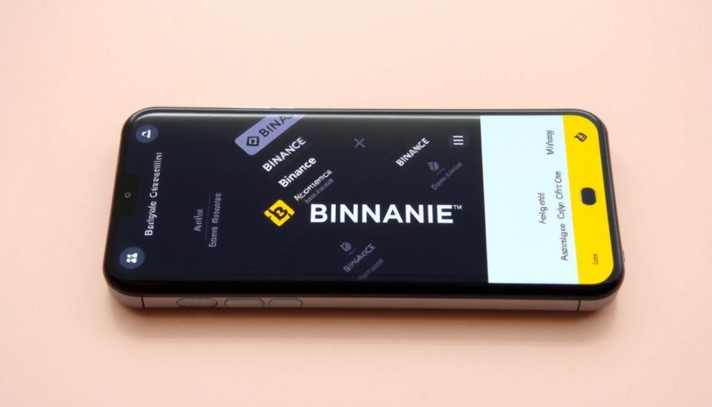 Изображение Binance Wallet на мобильном устройстве