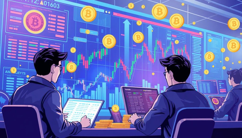 Изображение криптовалютной биржи