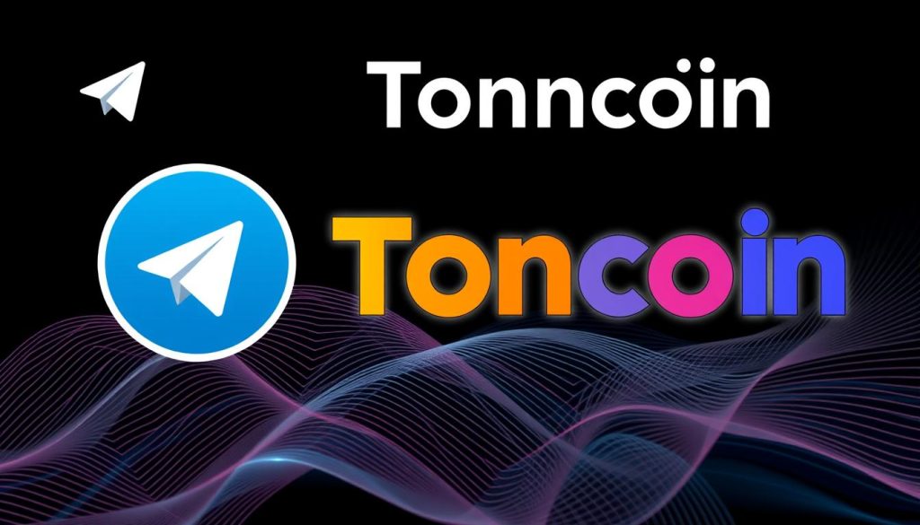 Изображение Toncoin и Telegram