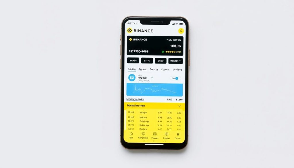 Мобильное приложение Binance на украинском языке