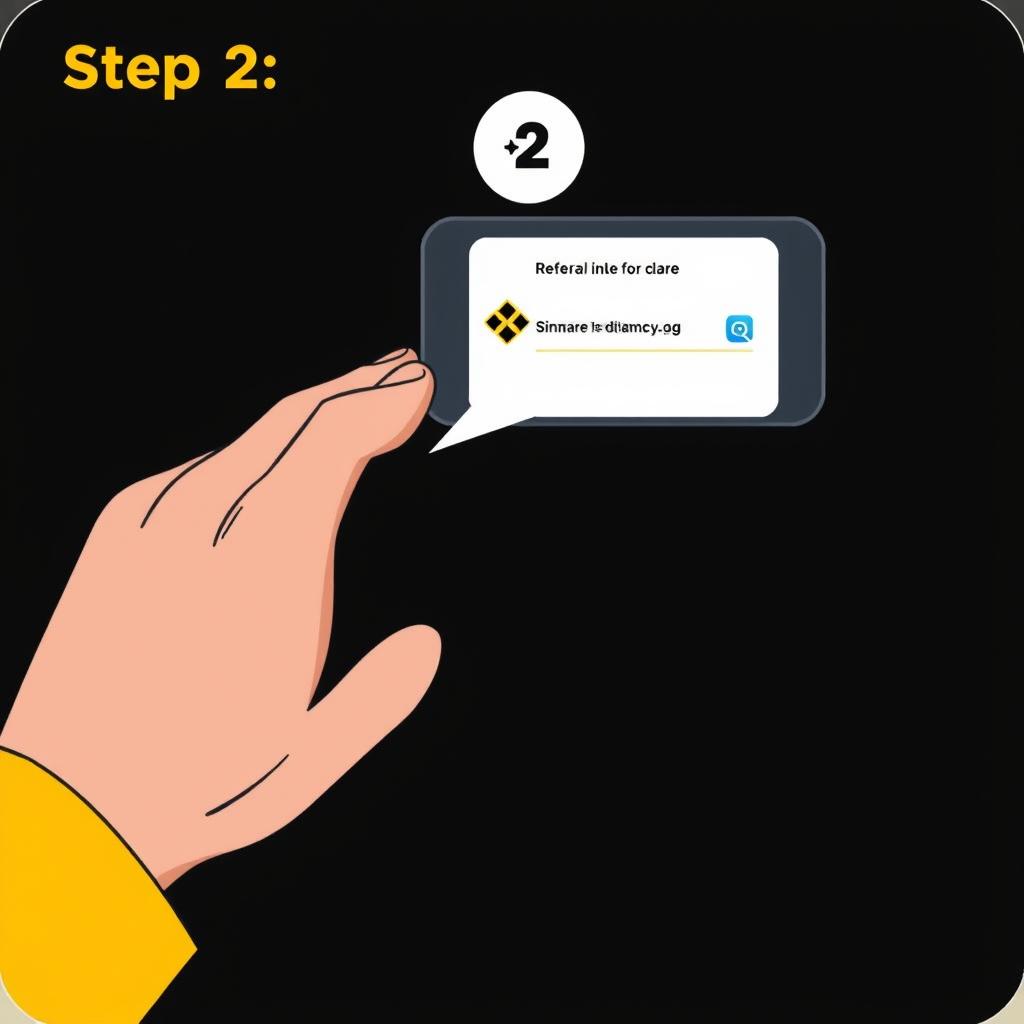 Шаг 2: Приглашение друзей на Binance