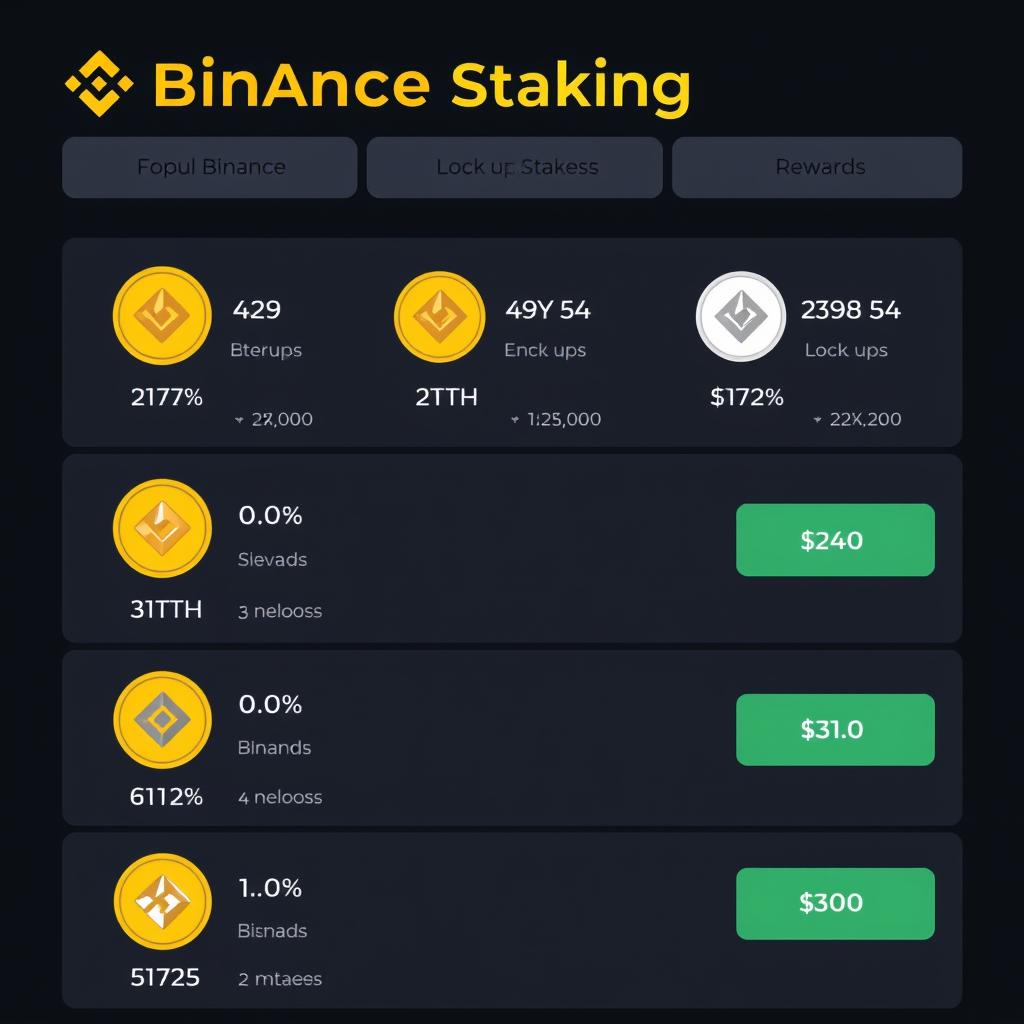 Стейкинг криптовалют на Binance