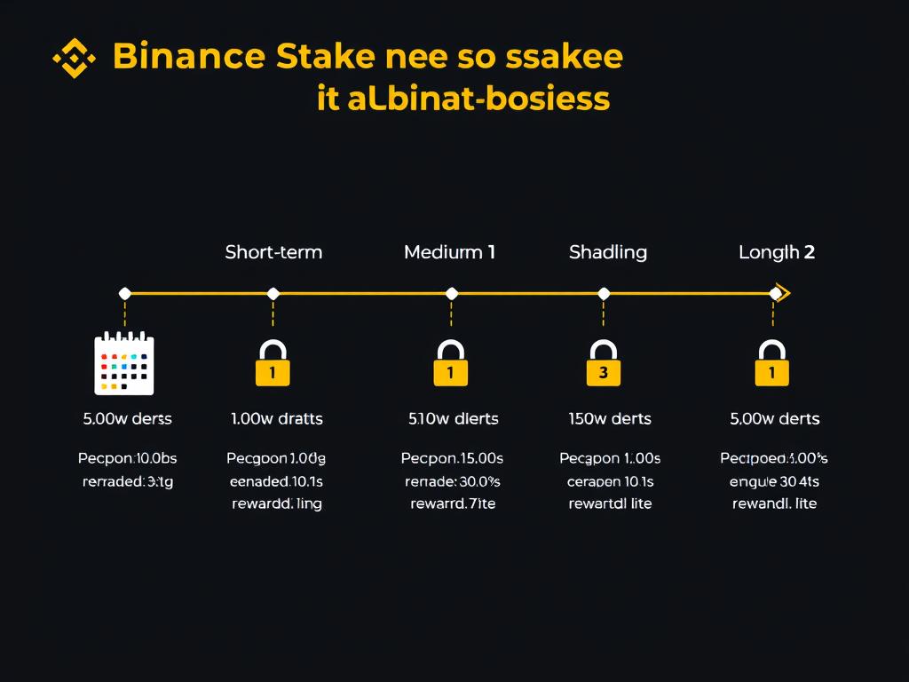 Выбор сроков стейкинга в Украине на Binance