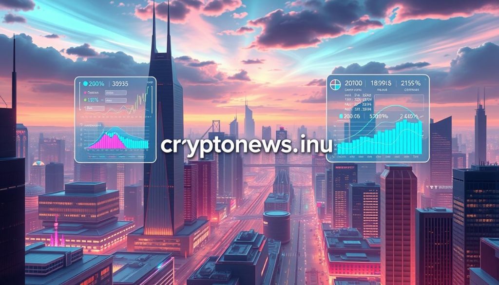 a detailed, futuristic digital illustration of the principles of investing in the year 2025, featuring a sleek and minimalist cityscape with floating holographic displays showcasing various financial data and investment opportunities, all against a backdrop of a vibrant, neon-lit sky. The scene conveys a sense of technological advancement, economic growth, and the evolving nature of financial markets, with the "cryptonews.in.ua" brand prominently displayed in the background. a detailed, futuristic digital illustration of the principles of investing in the year 2025, featuring a sleek and minimalist cityscape with floating holographic displays showcasing various financial data and investment opportunities, all against a backdrop of a vibrant, neon-lit sky. The scene conveys a sense of technological advancement, economic growth, and the evolving nature of financial markets, with the "cryptonews.in.ua" brand prominently displayed in the background.