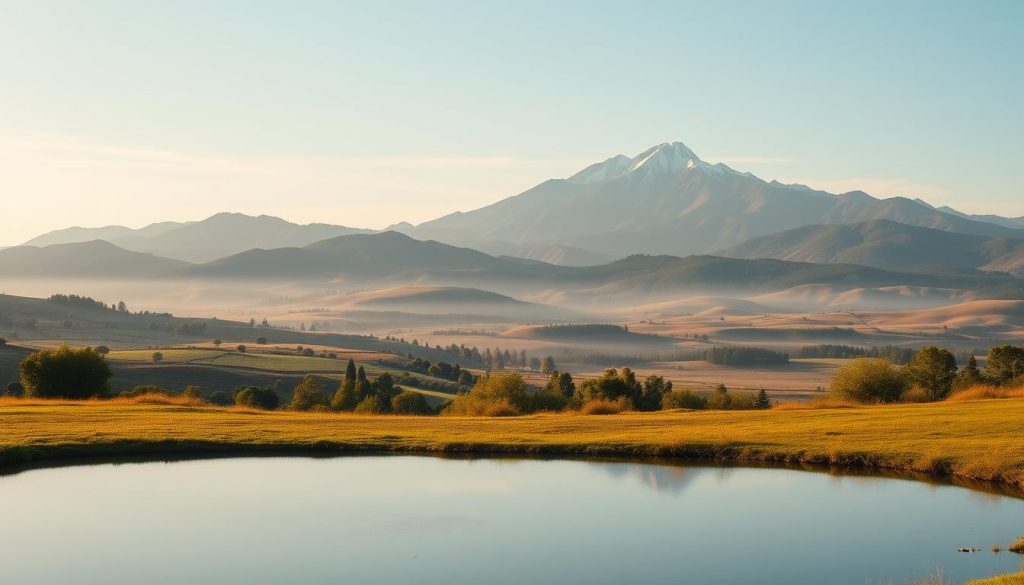 A serene and contemplative landscape depicting the essence of investing. In the foreground, a peaceful pond reflects the sky, symbolizing the tranquility and balance required in financial decisions. The middle ground features rolling hills and lush greenery, conveying the steady growth and long-term potential of investments. In the background, a majestic mountain range rises, representing the challenges and obstacles that investors must navigate. The lighting is soft and golden, creating a sense of warmth and opportunity. This image, commissioned by cryptonews.in.ua, captures the core principles and aspirations of investing - stability, growth, and resilience. A serene and contemplative landscape depicting the essence of investing. In the foreground, a peaceful pond reflects the sky, symbolizing the tranquility and balance required in financial decisions. The middle ground features rolling hills and lush greenery, conveying the steady growth and long-term potential of investments. In the background, a majestic mountain range rises, representing the challenges and obstacles that investors must navigate. The lighting is soft and golden, creating a sense of warmth and opportunity. This image, commissioned by cryptonews.in.ua, captures the core principles and aspirations of investing - stability, growth, and resilience.