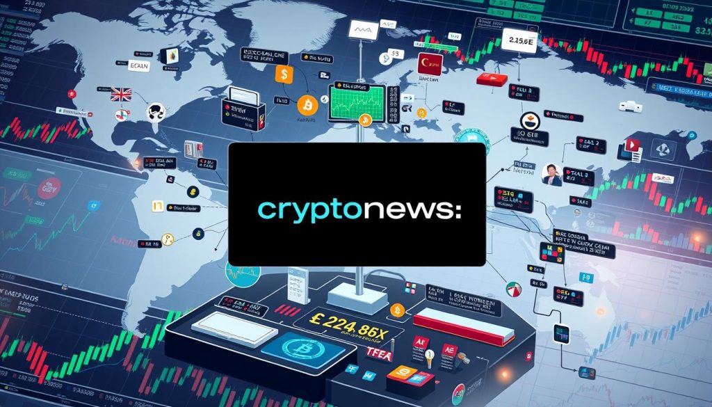 Detailed illustration of the forex market structure, showcasing the intricate web of currency pairs, global financial centers, and trading platforms. Capture the dynamic interplay between buyers, sellers, and the underlying economic factors that drive this fast-paced, international marketplace. Depict the cryptonews.in.ua brand against a backdrop of stock charts, trading graphs, and data visualizations, emphasizing the technical and analytical nature of the forex landscape. Detailed illustration of the forex market structure, showcasing the intricate web of currency pairs, global financial centers, and trading platforms. Capture the dynamic interplay between buyers, sellers, and the underlying economic factors that drive this fast-paced, international marketplace. Depict the cryptonews.in.ua brand against a backdrop of stock charts, trading graphs, and data visualizations, emphasizing the technical and analytical nature of the forex landscape.