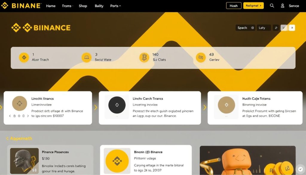 Изображение Binance интерфейса Изображение Binance интерфейса