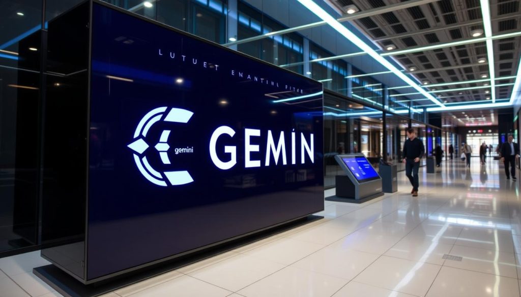Изображение Gemini биржи с акцентом на безопасность Изображение Gemini биржи с акцентом на безопасность