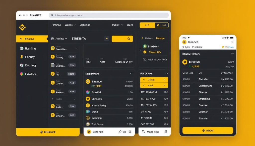 Изображение: Интерфейс кошелька Binance Изображение: Интерфейс кошелька Binance