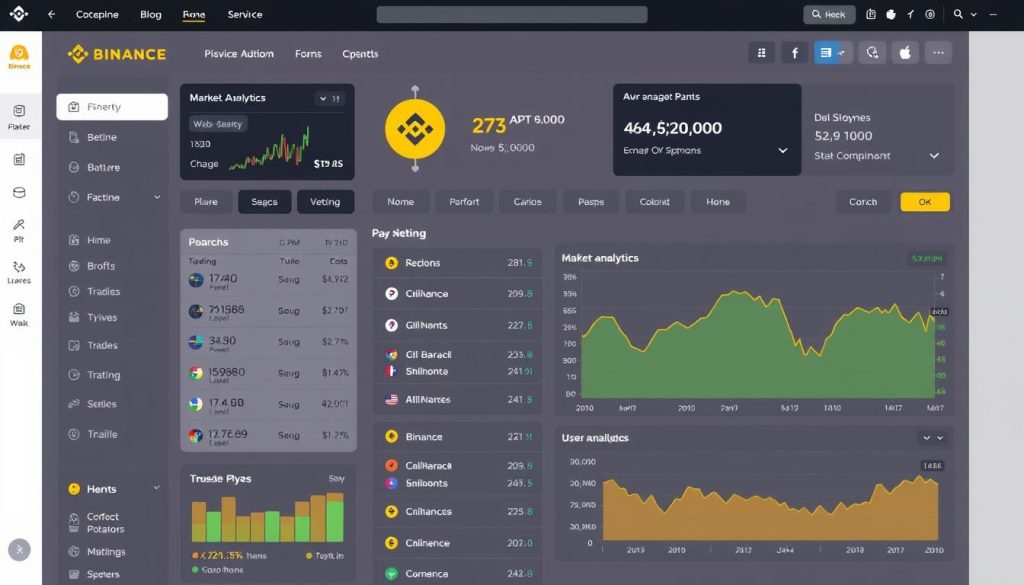 Изображение: Интерфейс платформы Binance Изображение: Интерфейс платформы Binance