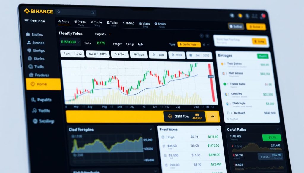Изображение: Интерфейс платформы Binance Изображение: Интерфейс платформы Binance