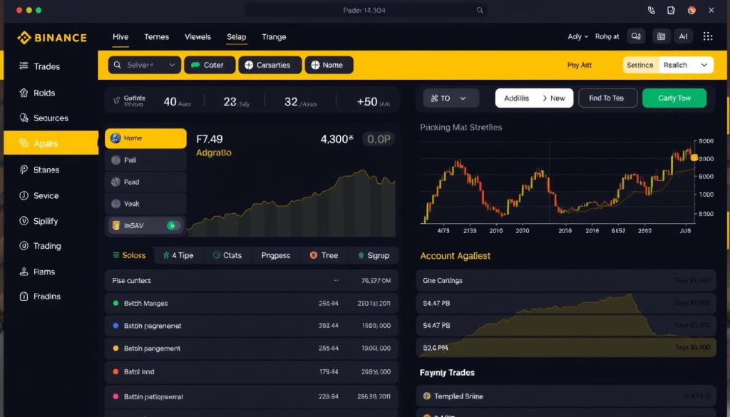 Изображение: Интерфейс платформы Binance Изображение: Интерфейс платформы Binance