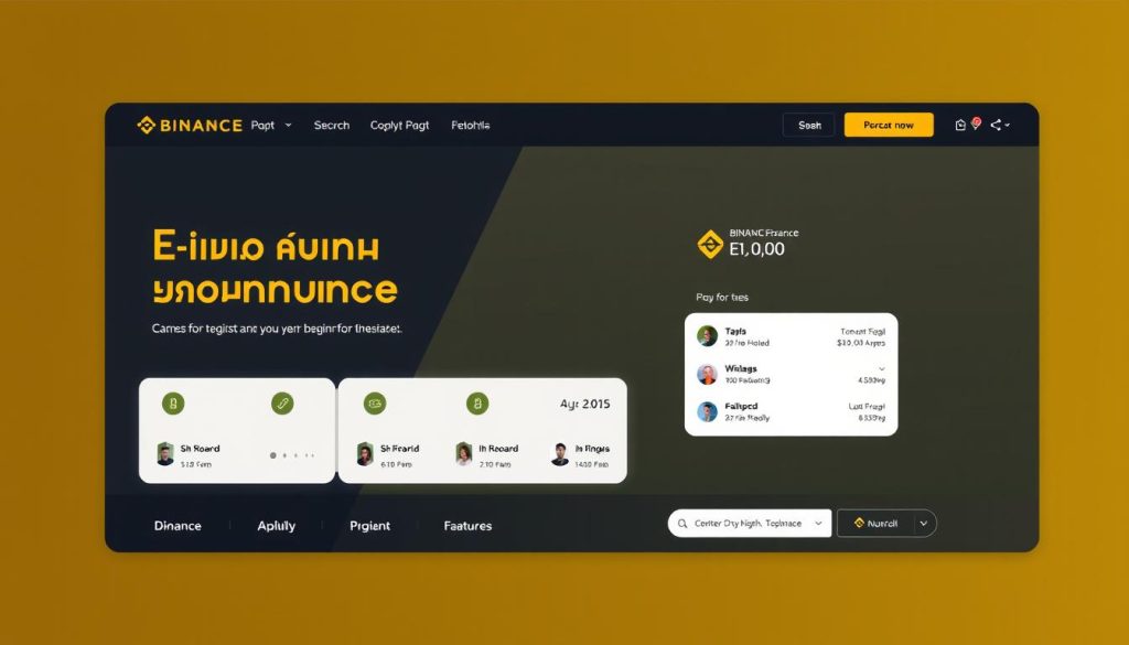 Изображение: Интерфейс платформы Binance для начинающих инвесторов Изображение: Интерфейс платформы Binance для начинающих инвесторов