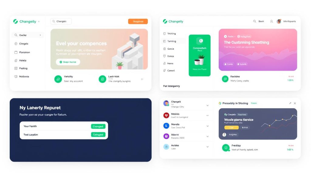 Изображение: интерфейс платформы Changelly Изображение: интерфейс платформы Changelly