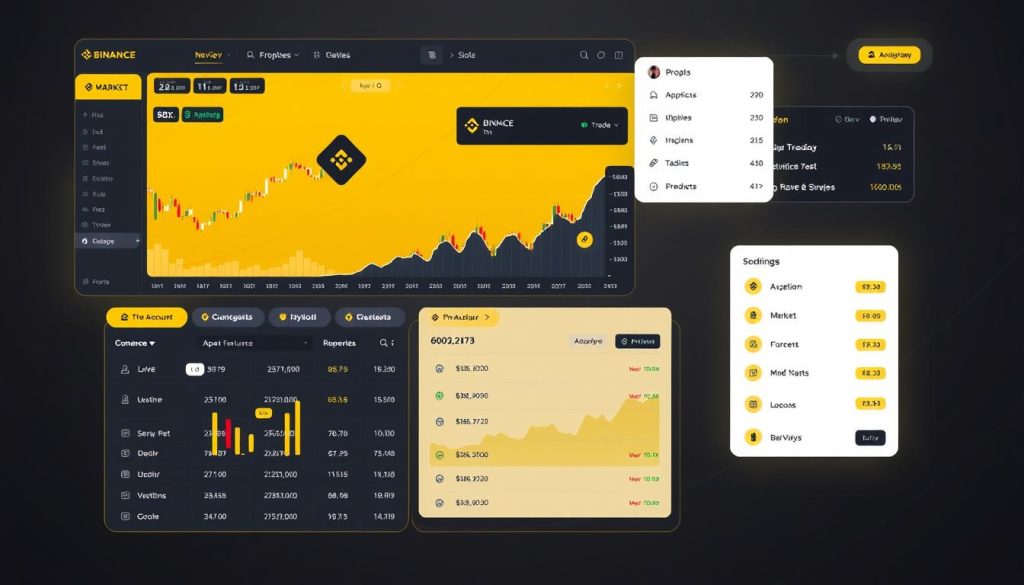 Изображение: Интерфейс торговой платформы Binance Изображение: Интерфейс торговой платформы Binance