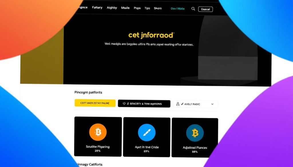 Изображение интерфейса платформы Binance Изображение интерфейса платформы Binance