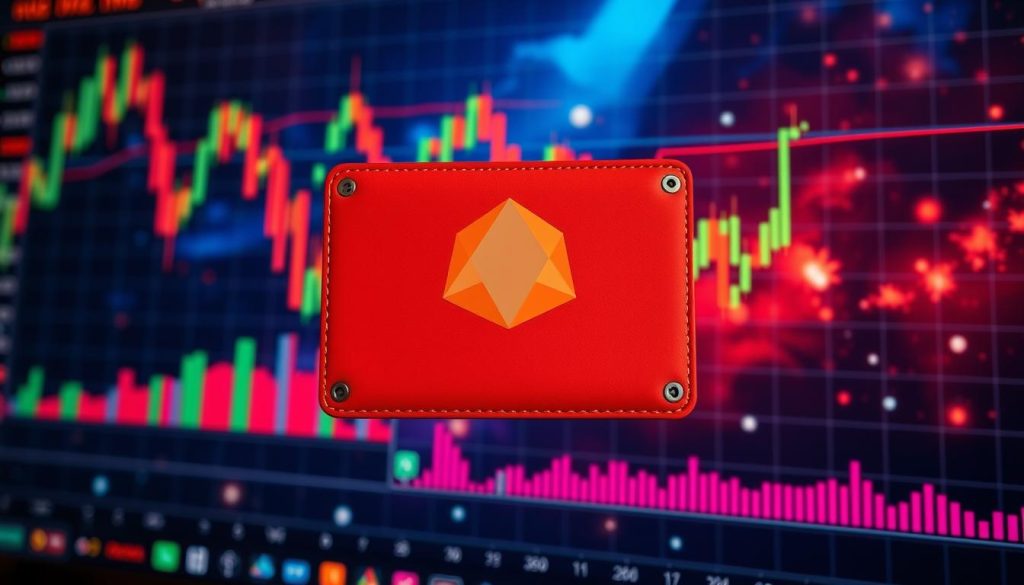 Изображение кошелька MetaMask на фоне криптовалютного рынка