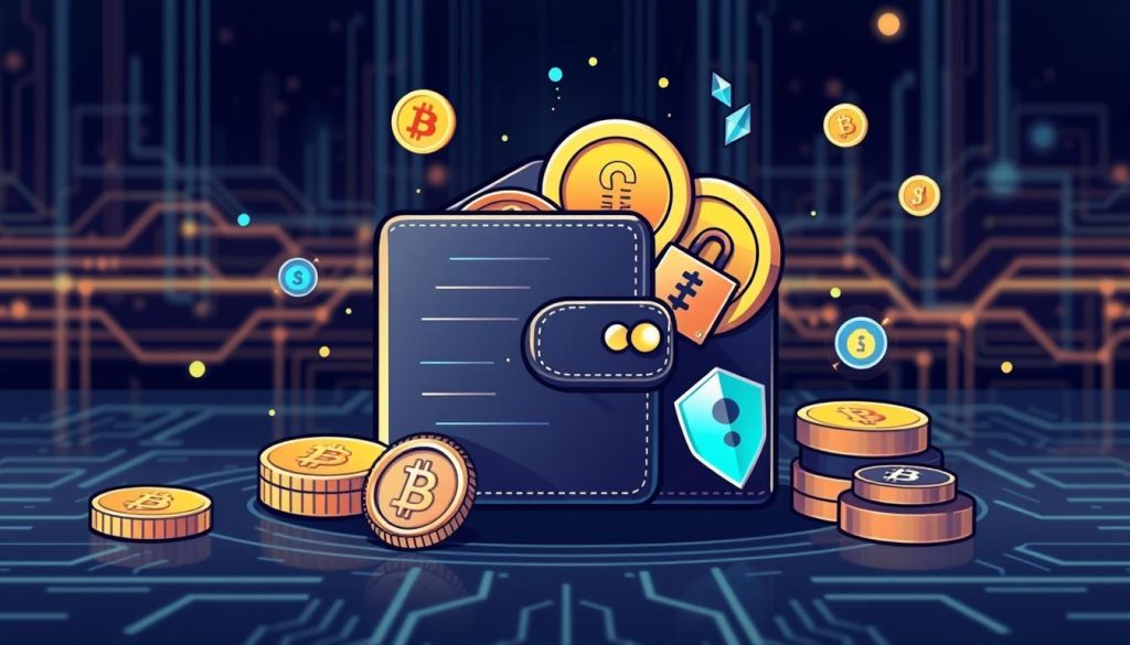 Изображение криптовалютного кошелька