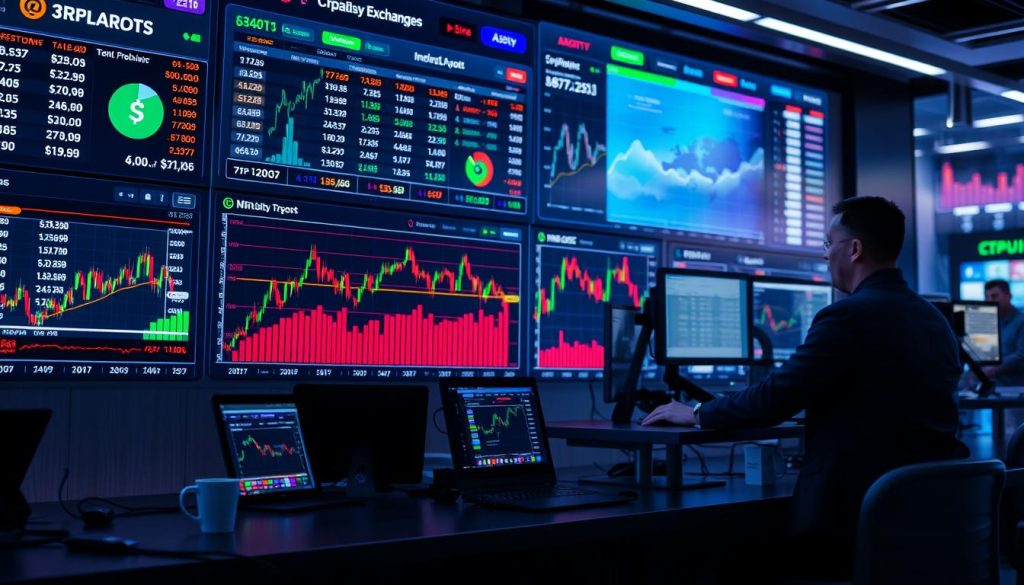 Изображение криптовалютной биржи Изображение криптовалютной биржи