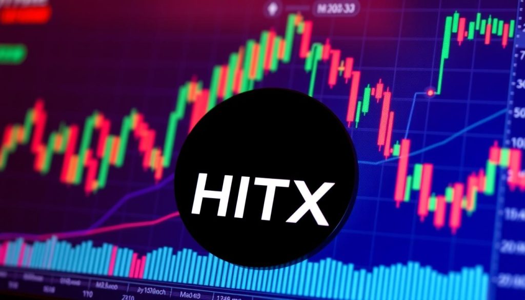 Изображение: логотип HTX (Huobi) на фоне криптовалютного графика