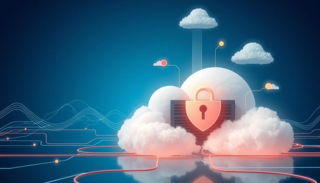 Изображение облачного майнинга на надежной платформе