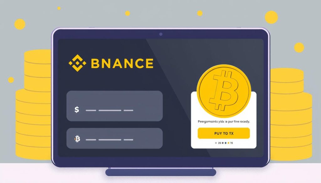 Изображение платформы Binance с возможностью покупки биткоинов Изображение платформы Binance с возможностью покупки биткоинов
