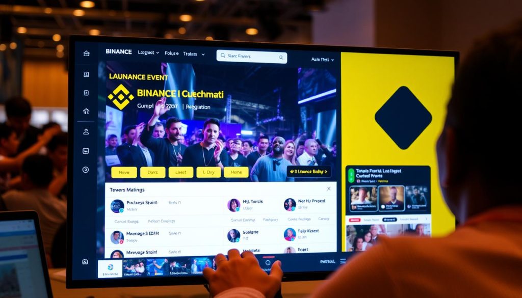 Изображение: Пользователь участвует в лаунчпаде на Binance Изображение: Пользователь участвует в лаунчпаде на Binance