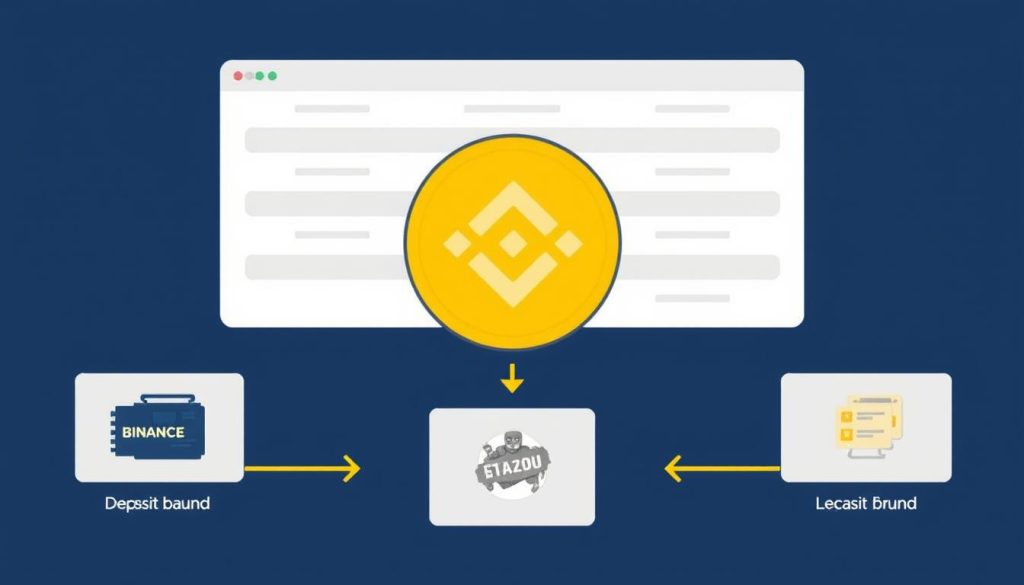 Изображение: Процесс пополнения счета на Binance Изображение: Процесс пополнения счета на Binance