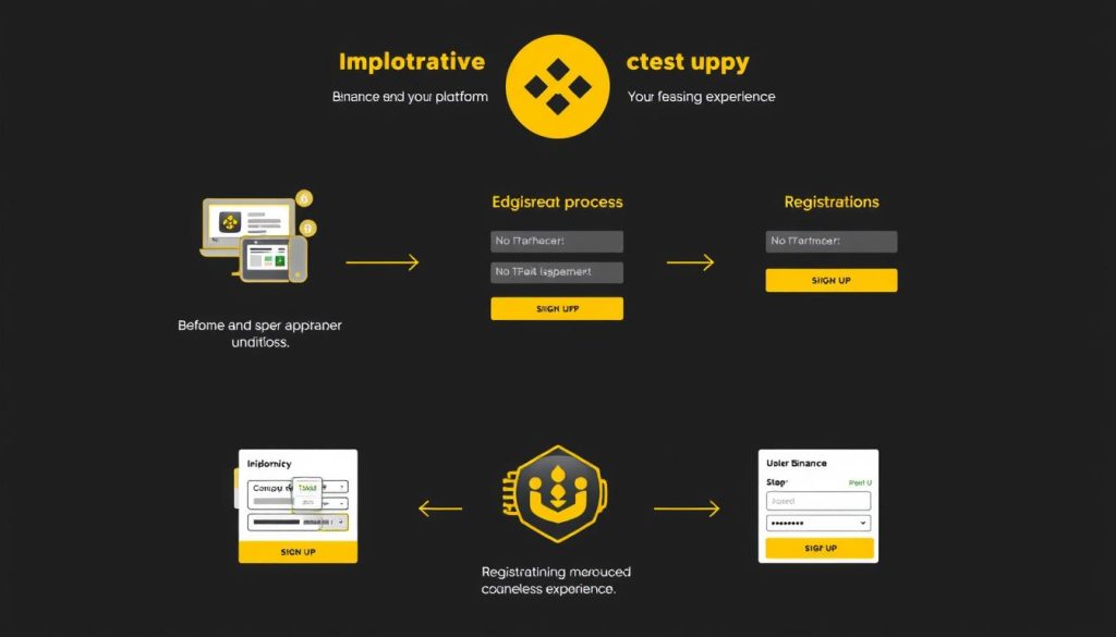 Изображение регистрации на Binance Изображение регистрации на Binance