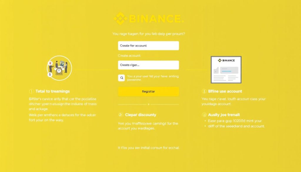 Изображение регистрации на Binance Изображение регистрации на Binance