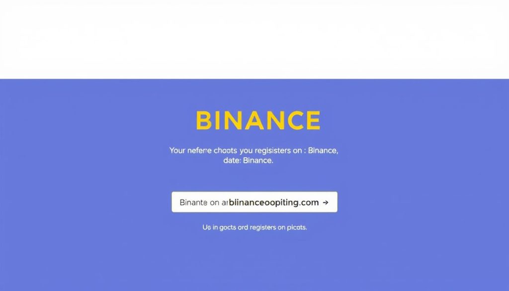 Изображение: регистрация на Binance с реферальной ссылкой Изображение: регистрация на Binance с реферальной ссылкой
