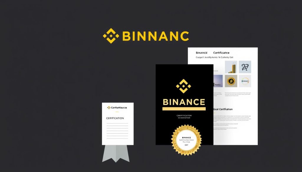 Изображение сертификационной программы Binance Изображение сертификационной программы Binance