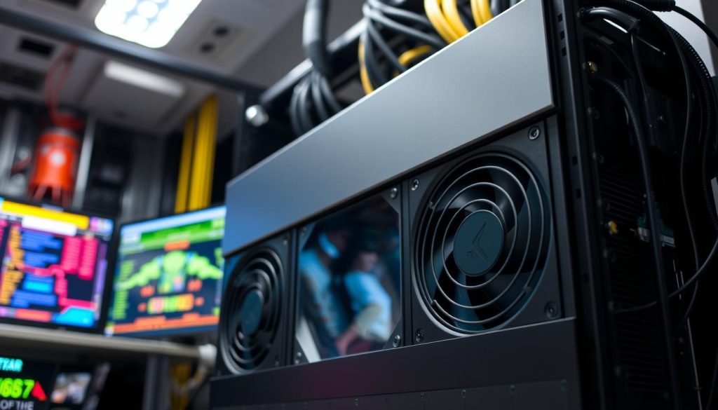 Изображение современного ASIC-майнера Изображение современного ASIC-майнера