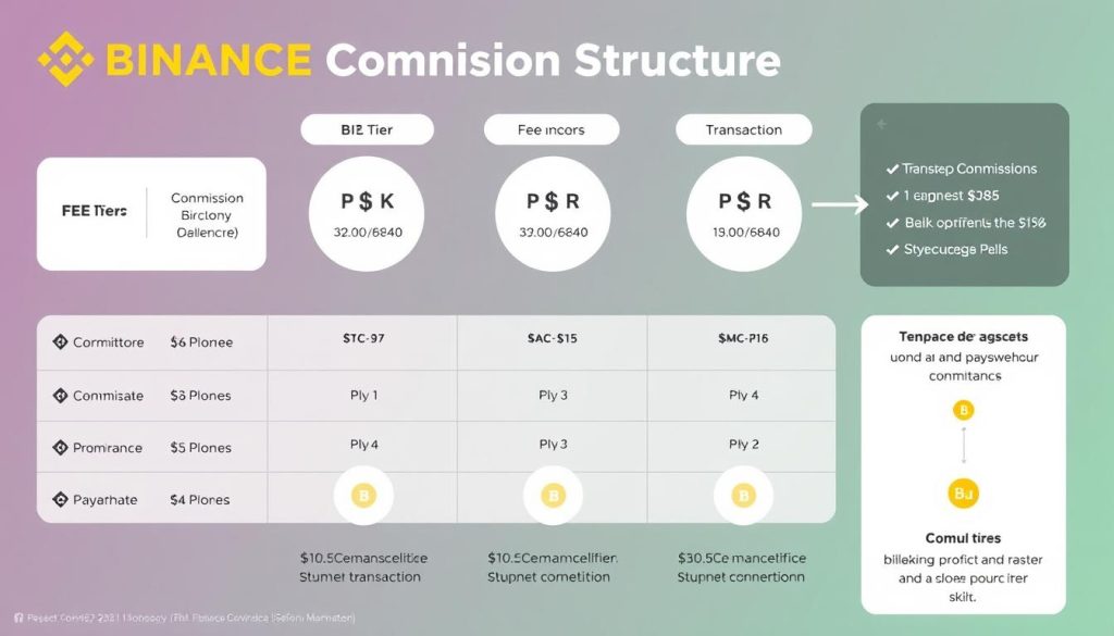 Изображение: структура комиссий на Binance Изображение: структура комиссий на Binance
