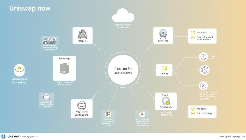 Схема работы Uniswap Схема работы Uniswap