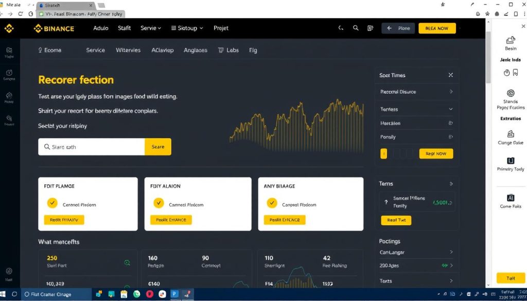 Создайте изображение: обзор интерфейса Binance Создайте изображение: обзор интерфейса Binance
