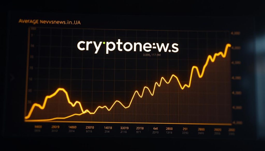 Stylish digital cryptocurrency chart on a dark background, with a golden line graph depicting the average returns of various internet investments. Soft lighting illuminates the sleek, futuristic interface, creating an atmosphere of financial sophistication. The cryptonews.in.ua brand logo is prominently displayed, lending an air of authority and credibility to the visualization. Detailed yet uncluttered, this image effectively communicates the key insights of the article's section on average internet investment yields. Stylish digital cryptocurrency chart on a dark background, with a golden line graph depicting the average returns of various internet investments. Soft lighting illuminates the sleek, futuristic interface, creating an atmosphere of financial sophistication. The cryptonews.in.ua brand logo is prominently displayed, lending an air of authority and credibility to the visualization. Detailed yet uncluttered, this image effectively communicates the key insights of the article's section on average internet investment yields.