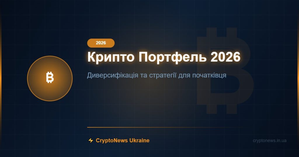 Крипто Портфель 2026 — CryptoNews Ukraine
