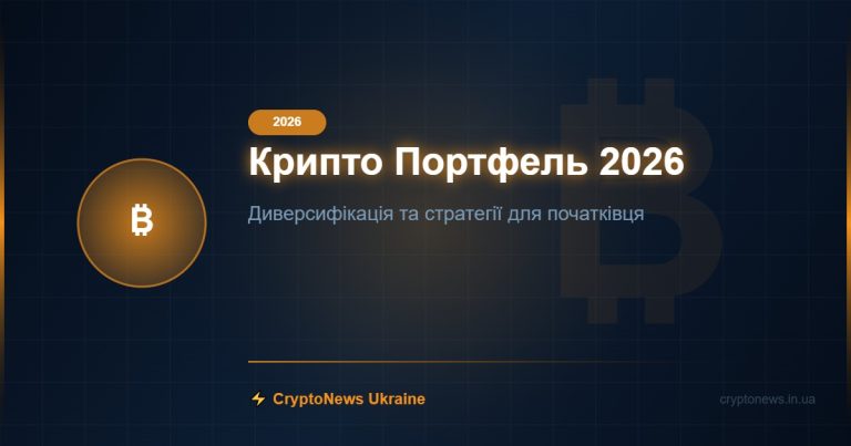 Крипто Портфель 2026 — CryptoNews Ukraine