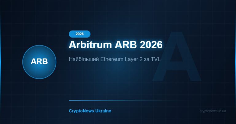 Arbitrum (ARB) 2026: Найбільший Layer 2 Ethereum за TVL — огляд екосистеми та прогноз