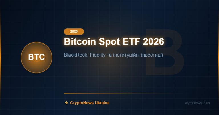 Bitcoin ETF 2026: Spot ETF від BlackRock та Fidelity — що це та як купити в Україні — CryptoNews Ukraine