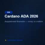 Cardano (ADA) 2026: Академічний блокчейн — огляд, стейкінг та прогноз ціни