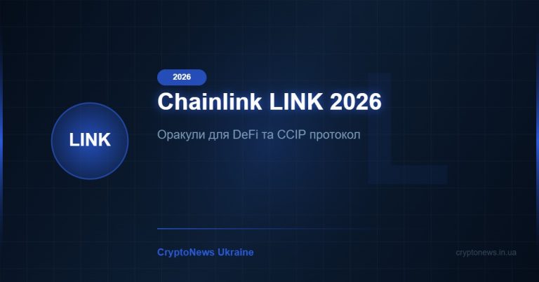 Chainlink (LINK) 2026: Оракули для DeFi та CCIP — огляд, стейкінг та прогноз ціни