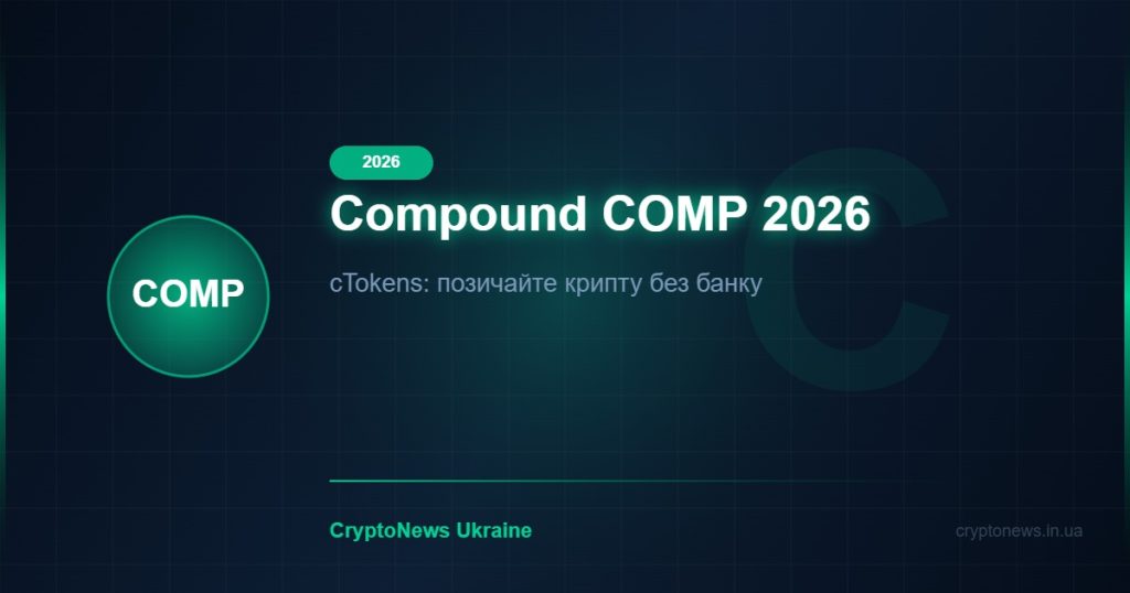 Compound COMP 2026: Піонер DeFi Lending — cTokens, автоматичні ставки та прогноз ціни COMP