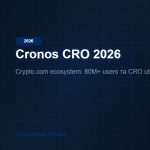 Cronos CRO 2026: Crypto.com Chain — DeFi екосистема, Visa картка та прогноз ціни CRO
